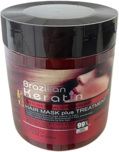 Keratin Repair Hair Mask – Deep Conditioning Treatment for Smooth & Shiny Hair - Infinitygallery.store