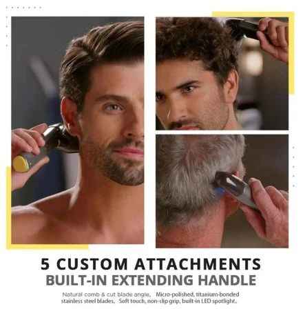 Multifunctional Haircut & Shaver Tool – Self-Styling with Precision & Comfort