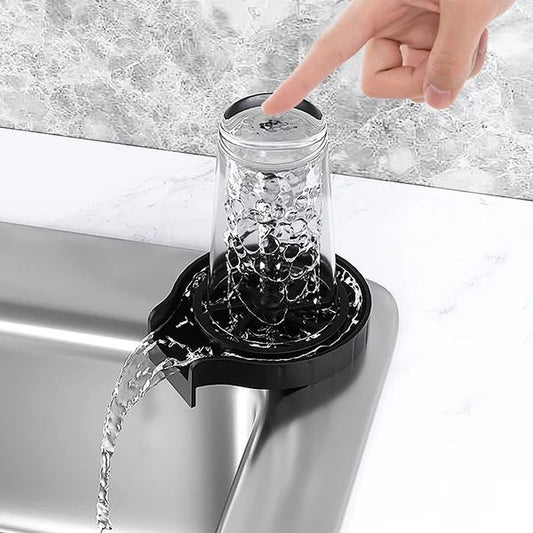 Sink Faucet Glass Rinser – High-Pressure Cup Washer for Kitchen & Bar - Infinitygallery.store