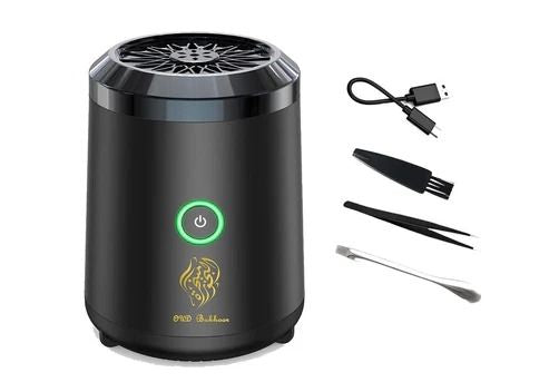 Smart Bukhoor Perfume Dispenser – Rechargeable Charcoal Incense Burner with Adjustable Fragrance Control - Infinitygallery.store