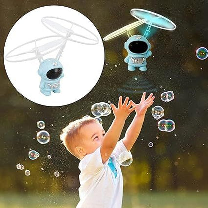 Astronaut Flying Toy – Infrared Sensor Hover Toy with Lights & Dual Wings - Infinitygallery.store