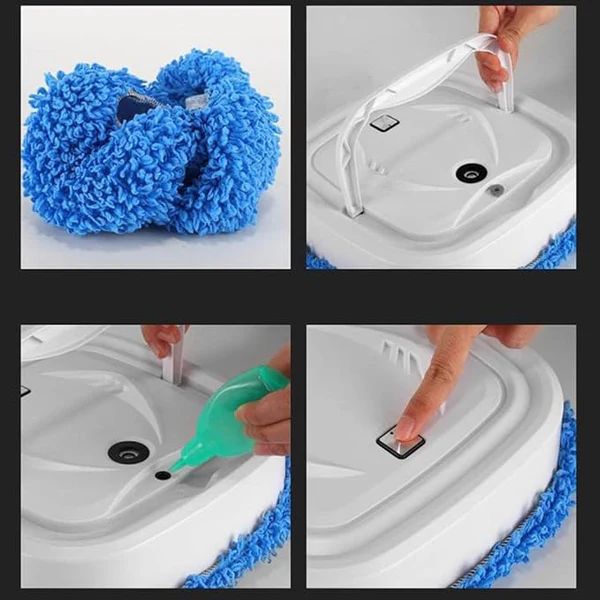 Smart Robot Vacuum Cleaner – Quiet, USB Rechargeable, Wet & Dry Cleaning - Infinitygallery.store