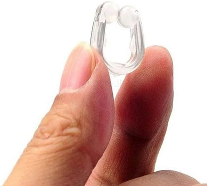Anti-Snoring Nose Clip – Magnetic Nasal Dilator with Mirror Lid Case - Infinitygallery.store