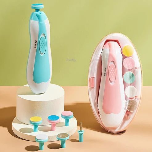 Electric Baby Nail Trimmer – Safe, Silent & Gentle Nail File for Infants and Toddlers - Infinitygallery.store