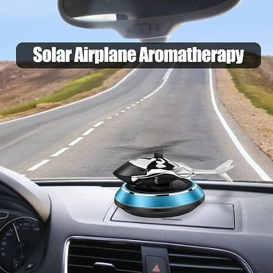 Solar Car Fragrance – Helicopter Style Rotating Dashboard Air Freshener - Infinitygallery.store