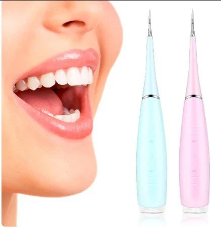 Portable Electric Sonic Dental Scaler – Rechargeable Teeth Cleaning Tool for Plaque & Tartar Removal - Infinitygallery.store