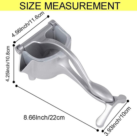 Amateur Premium Stainless Steel Lemon & Lime Squeezer – Manual Citrus Juicer for Effortless Juice Extraction - Infinitygallery.store