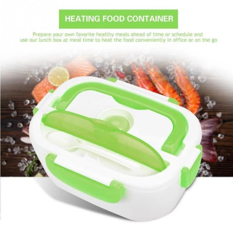 Portable Electric Heater Lunch Box – 12V Car-Friendly, Safe & Energy Efficient Food Warmer - Infinitygallery.store