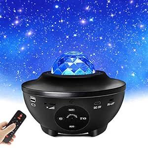 Galaxy Ocean Light Projector with App Control & Built-in Speaker – Transform Your Room into a Starry Oasis 🌌 - Infinitygallery.store
