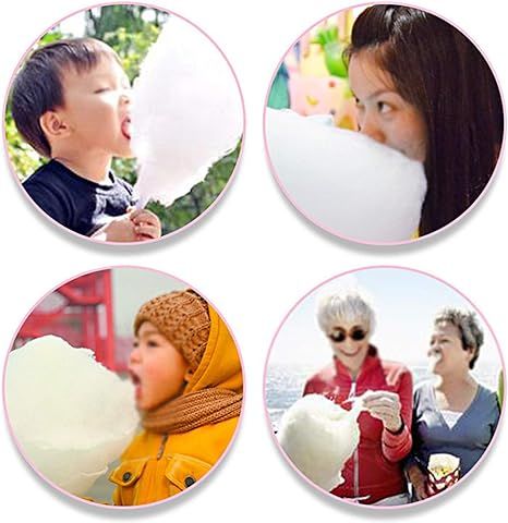 Retro Cotton Candy Machine Maker – Easy One-Button Operation | 500W High-Efficiency Sweet Treat Maker - Infinitygallery.store