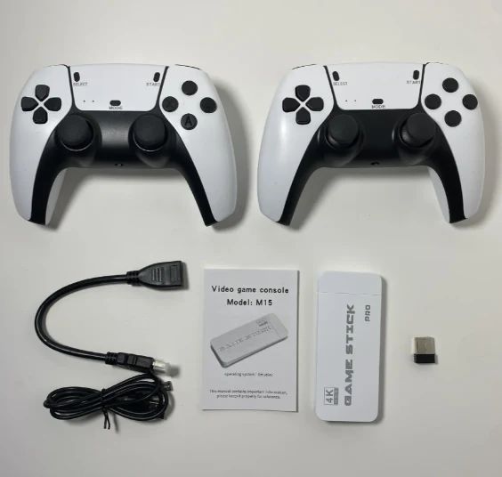 TV Game Console – Dual Remotes, Multiplayer-Ready, Retro & Modern Games Compatible - Infinitygallery.store