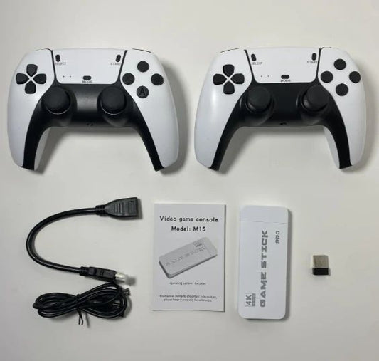 TV Game Console – Dual Remotes, Multiplayer-Ready, Retro & Modern Games Compatible - Infinitygallery.store
