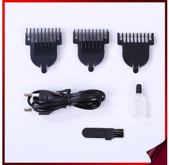 Electric Hair Trimmer – Professional Rechargeable Hair & Beard Clipper with Stainless Steel Body - Infinitygallery.store