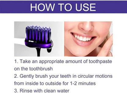 ✨ Purple Whitening Toothpaste – Color Corrector for Bright, Radiant Smiles - Infinitygallery.store