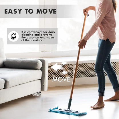Easy DIY Furniture Mover Dolly – Adjustable Base with 24 Wheels (660 lb Capacity) - Infinitygallery.store