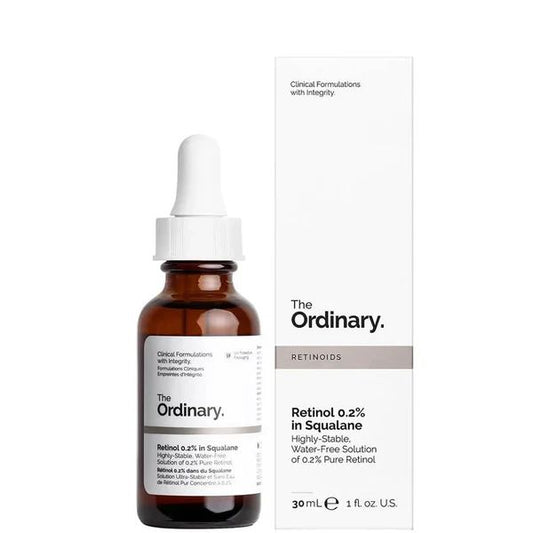 🌙 The Ordinary Retinol 0.2% in Squalane – Gentle Anti-Aging Night Serum (Original) - Infinitygallery.store