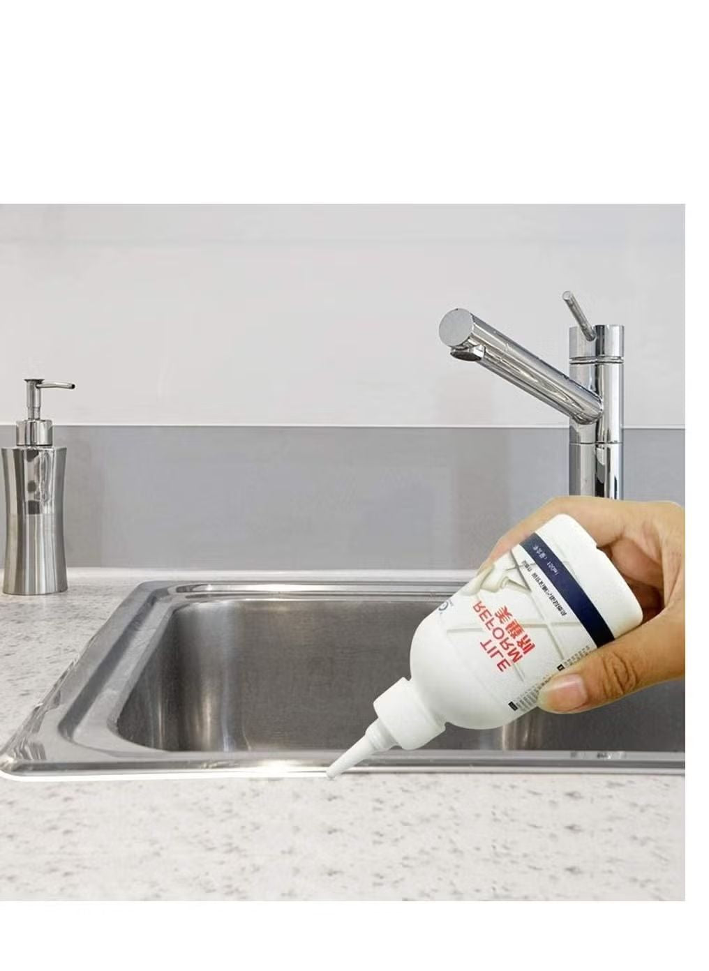 Tile Gap Refill Pen – Waterproof & Moldproof Bright White Grout Restorer for Floors & Walls - Infinitygallery.store