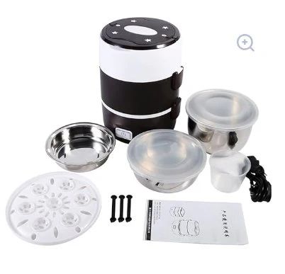 Electric Heated Lunch Box – Portable Food Warmer for Home, Office & Travel - Infinitygallery.store