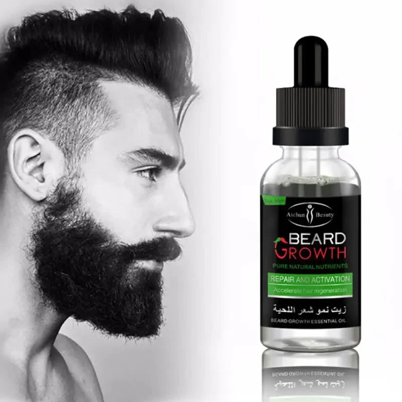 🧔 Natural Men’s Beard Oil – Long-Lasting, Nourishing & Waterproof Grooming Solution - Infinitygallery.store