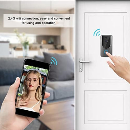 Two-way audio doorbell UAE Night vision doorbell Dubai