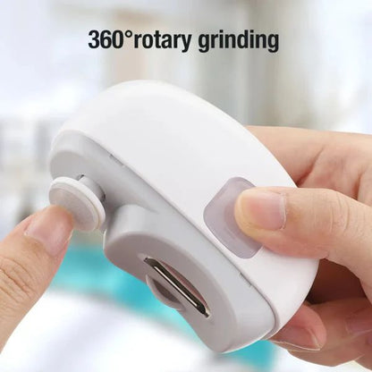 Electric Nail Grinder – Rechargeable Nail Clipper for Fingers & Toes with 2-Speed Settings - Infinitygallery.store