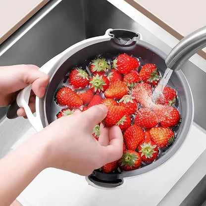 Multi-Functional Vegetable Cutter – 6-in-1 Slicer, Dicer & Chopper with Blade Storage - Infinitygallery.store