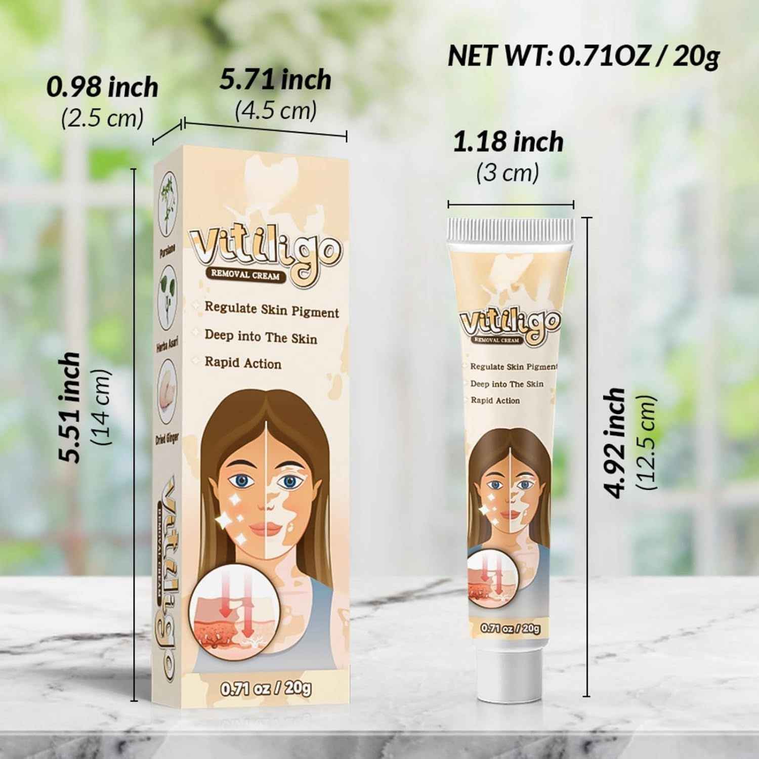 Vitiligo Removal Cream – Restore Skin Pigment & Even Skin Tone Naturally