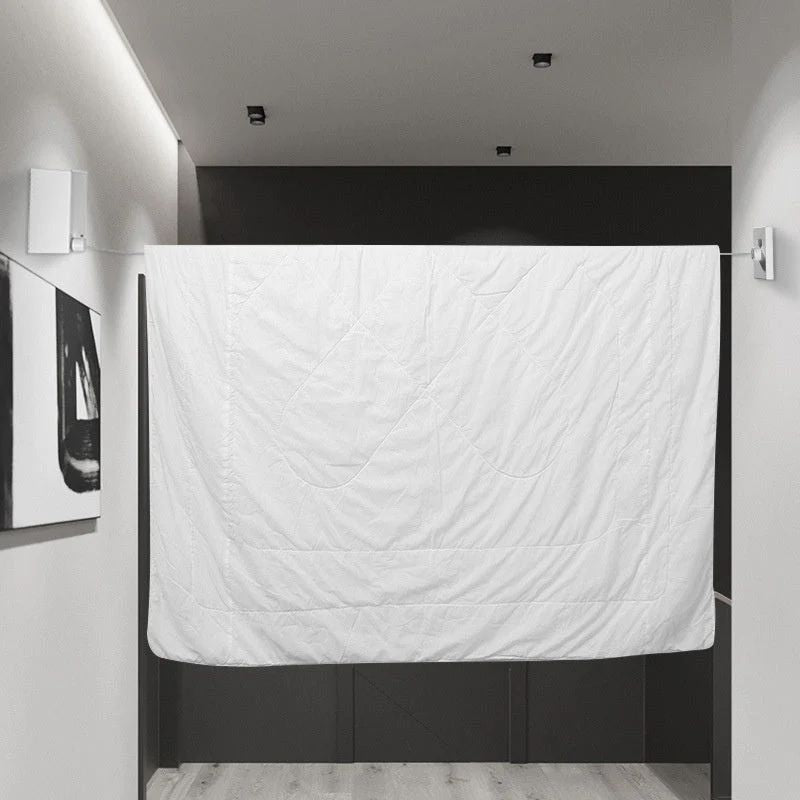 Telescopic Clothesline – Retractable Indoor/Outdoor Drying Rope (13.8ft) - Infinitygallery.store