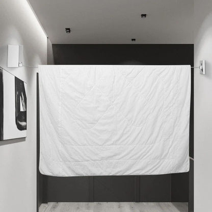 Telescopic Clothesline – Retractable Indoor/Outdoor Drying Rope (13.8ft) - Infinitygallery.store