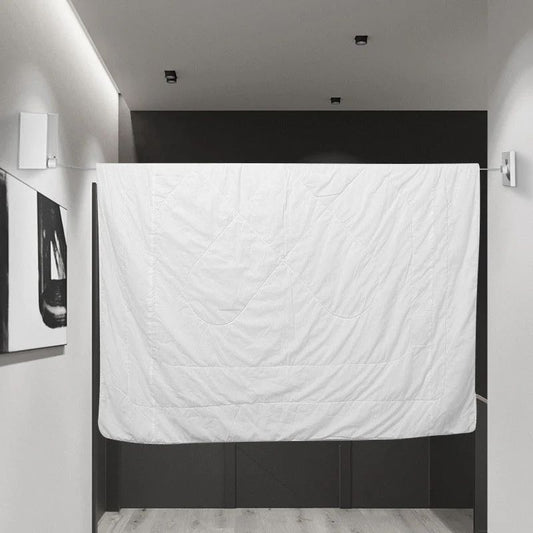 Telescopic Clothesline – Retractable Indoor/Outdoor Drying Rope (13.8ft) - Infinitygallery.store