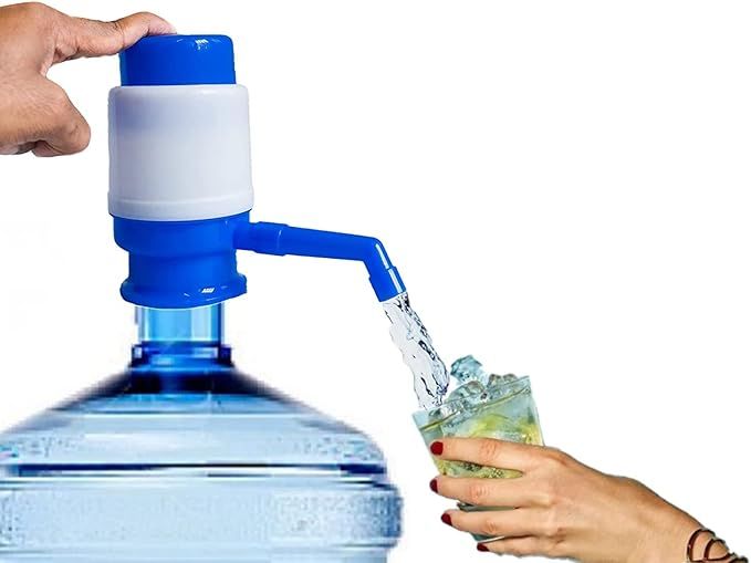 Hand Press Manual Water Pump – No-Electricity Water Dispenser for Bottles & Jugs - Infinitygallery.store