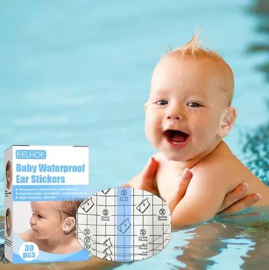 Baby Ear Stickers (30pcs) – Waterproof, Soft & Hypoallergenic Ear Covers for Infants - Infinitygallery.store