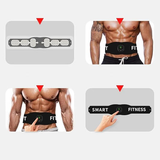 Fitness Waist Belt – Weight Loss Abdominal Trainer for Core & Belly Fat Burn - Infinitygallery.store