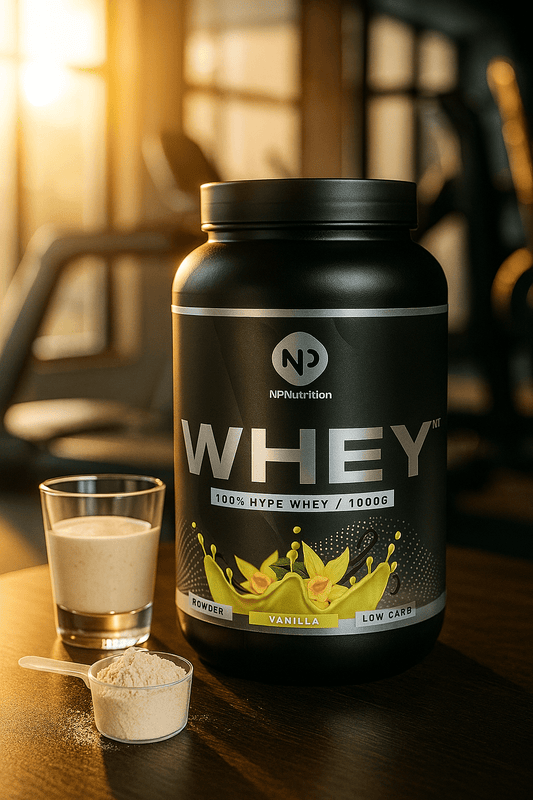 Whey Protein Powder Vanilla Low Carb NP Nutrition