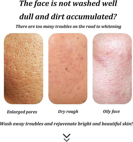 Cuishifan Whitening Facial Cleanser – Gentle Hydrating Foam for All Skin Types - Infinitygallery.store