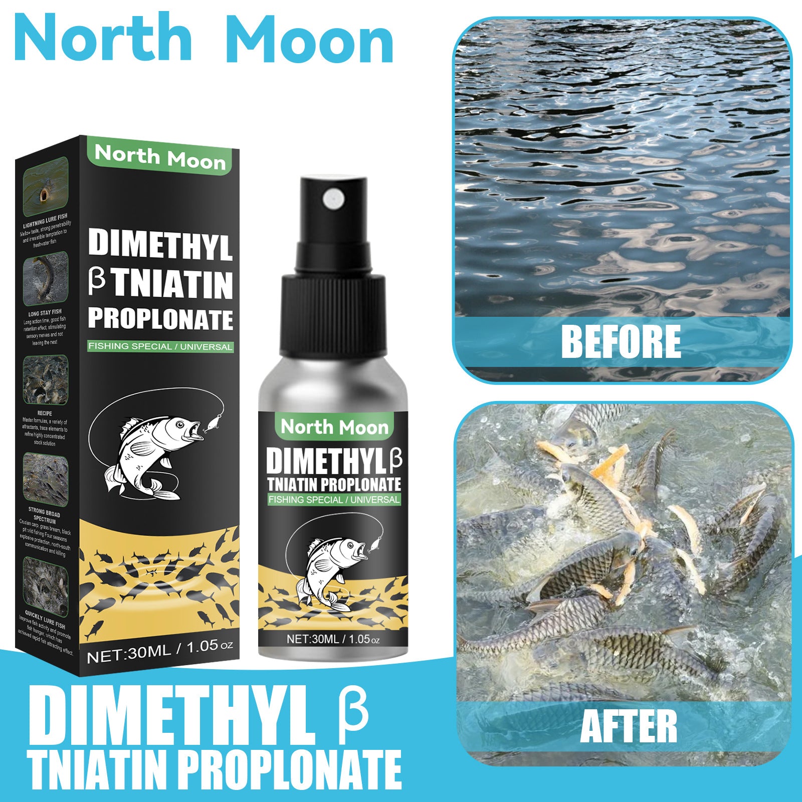 30ml Phagostimulant Fish Attractant Bait – Powerful Angling Additive for Wild Fishing - Infinitygallery.store