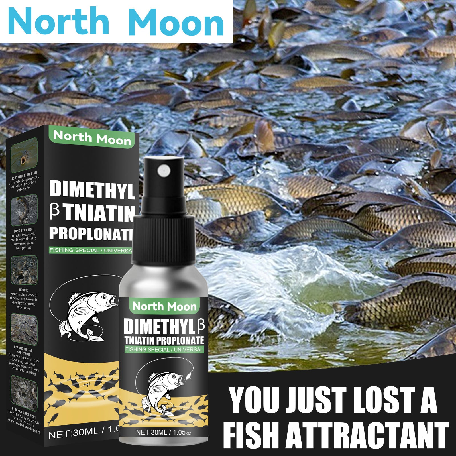 30ml Phagostimulant Fish Attractant Bait – Powerful Angling Additive for Wild Fishing - Infinitygallery.store