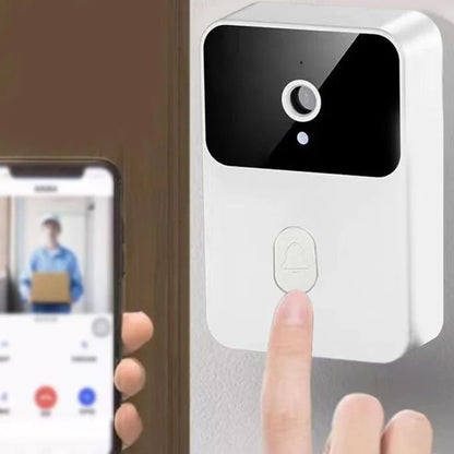 Wireless Smart Video Doorbell – HD, Two-Way Audio, Night Vision & Smartphone Alerts - Infinitygallery.store