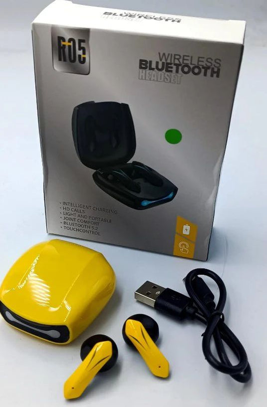 Wireless Gaming Earbuds with Bluetooth 5.0 & LED Charging Case – Deep Bass & Touch Controls - Infinitygallery.store