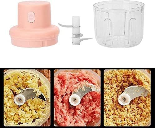 Wireless Electric Mini Food Chopper – Cordless, Portable & Battery Powered (250ml) - Infinitygallery.store