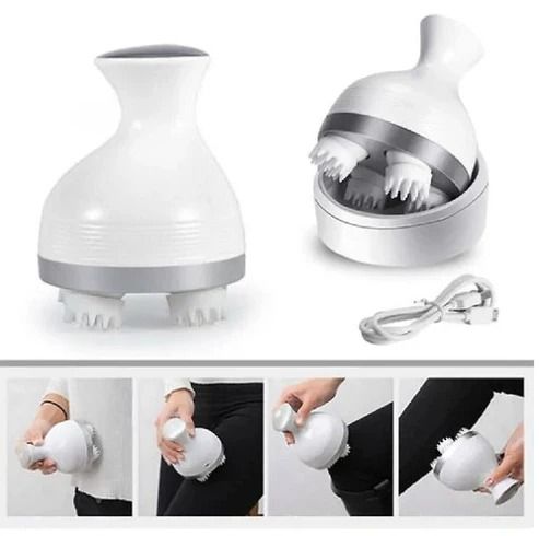 🌀 Wireless Scalp Massager – Electric Head Relaxation Tool for Stress Relief & Hair Health - Infinitygallery.store