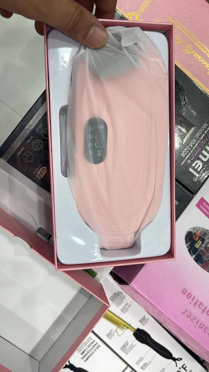 Period Heating & Massage Belt – Fast Pain Relief with 4 Massage Modes & 3 Heat Levels - Infinitygallery.store
