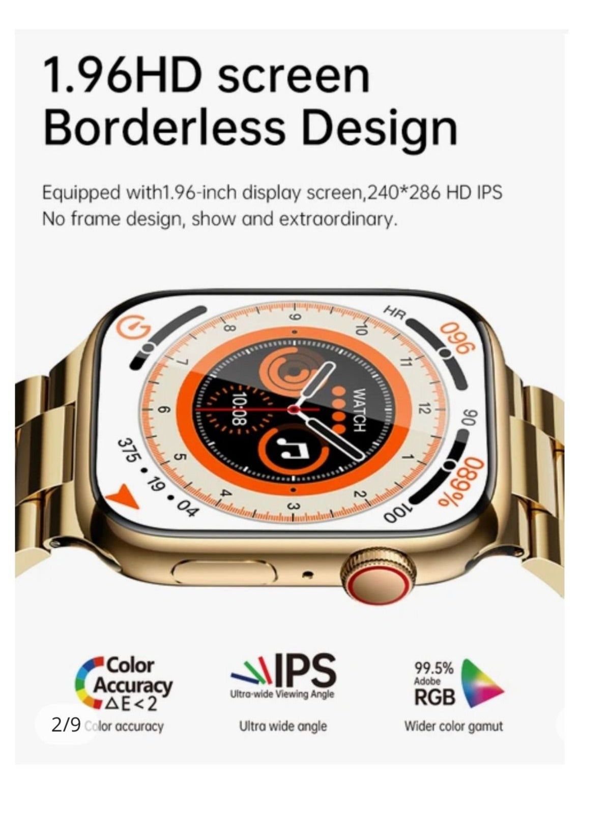 X99 Ultra Max Smart Watch – Bluetooth Calling, Music, Split-Screen & Arabic Support | Infinity Gallery - Infinitygallery.store