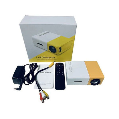 Meer Mini Projector YG-300 – Portable Android 9.0 Home Theater Projector - Infinitygallery.store
