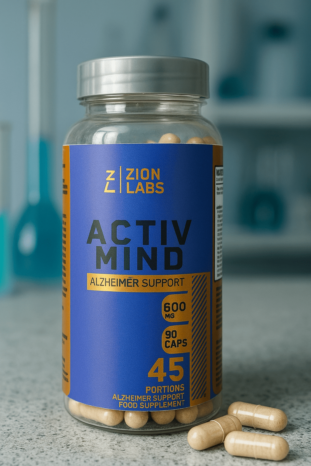 Zion Labs Activ Mind Memory and Focus Booster
