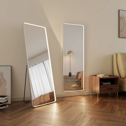 Full-Length LED Dressing Mirror – 160x53cm with Adjustable Light & Smart Touch - Infinitygallery.store