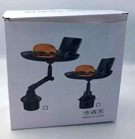 3-in-1 Car Cup Holder Food Tray with Swivel Design & Phone Mount | Infinity Gallery