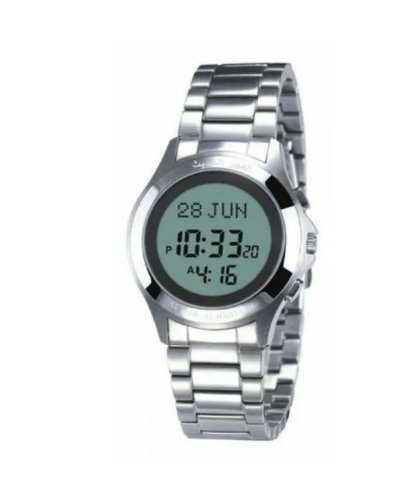 Al-Fajar Round Wrist Watch – Smart Salah Watch with Modern Design - Infinitygallery.store