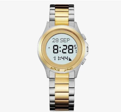 Al-Fajar Round Wrist Watch – Smart Salah Watch with Modern Design - Infinitygallery.store