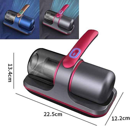 Bed Vacuum Cleaner – Strong Suction Mite Removal Device with UV Light & Vibration Function